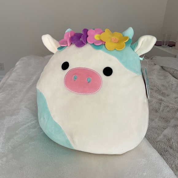 belana cow squishmallow 🩵 - Picture 3 of 4